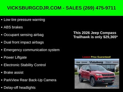 2026 Jeep Compass COMPASS TRAILHAWK 4X4