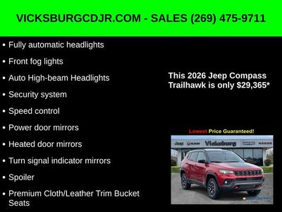 2026 Jeep Compass COMPASS TRAILHAWK 4X4