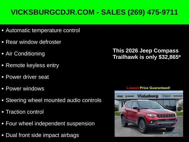 2026 Jeep Compass COMPASS TRAILHAWK 4X4