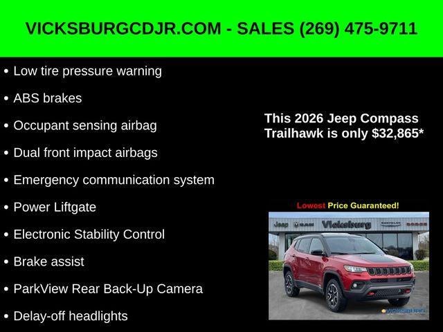 2026 Jeep Compass COMPASS TRAILHAWK 4X4