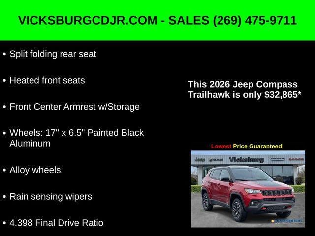 2026 Jeep Compass COMPASS TRAILHAWK 4X4