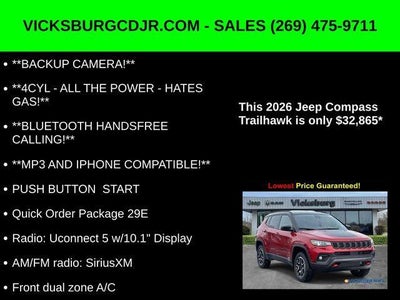 2026 Jeep Compass COMPASS TRAILHAWK 4X4