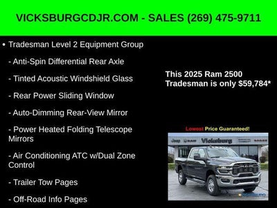 2025 RAM Ram 2500 RAM 2500 TRADESMAN CREW CAB 4X4 6'4' BOX