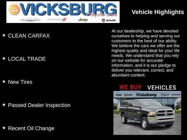 2013 RAM 2500 Tradesman