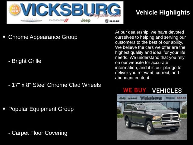 2013 RAM 2500 Tradesman