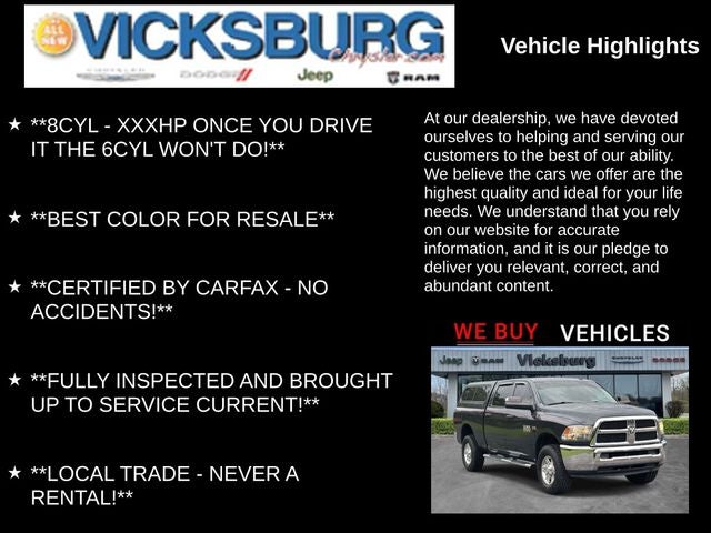 2013 RAM 2500 Tradesman