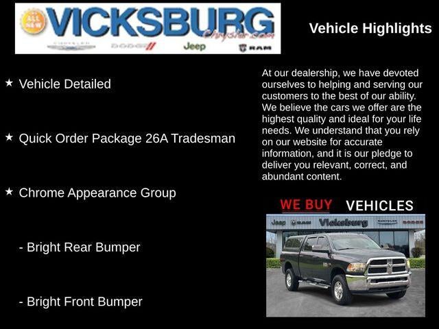 2013 RAM 2500 Tradesman