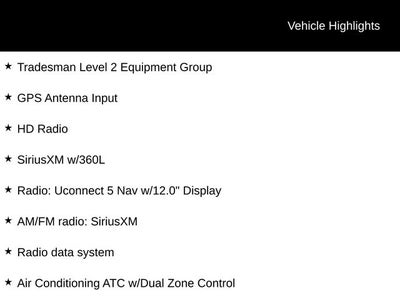 2025 RAM Ram 2500 RAM 2500 TRADESMAN CREW CAB 4X4 6'4' BOX