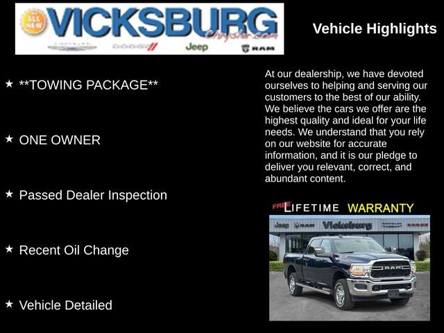 2024 RAM 2500 Tradesman Crew Cab 4x4 6'4' Box