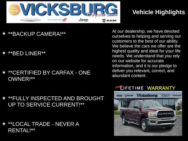 2022 RAM 2500 Tradesman Crew Cab 4x4 6'4' Box