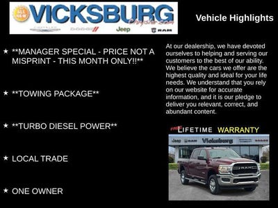 2022 RAM 2500 Tradesman Crew Cab 4x4 6'4' Box