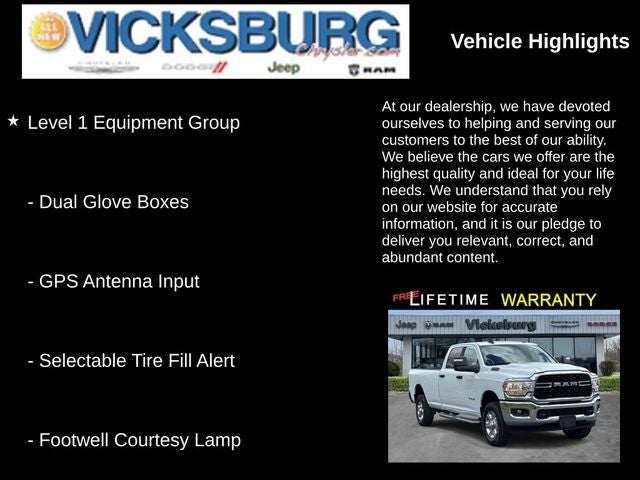 2024 RAM 2500 Big Horn Crew Cab 4x4 8' Box