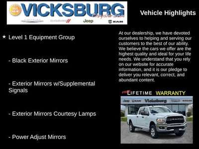 2024 RAM 2500 Big Horn Crew Cab 4x4 8' Box