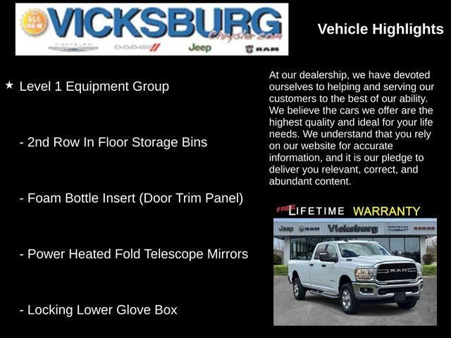 2024 RAM 2500 Big Horn Crew Cab 4x4 8' Box