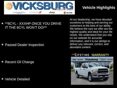2024 RAM 2500 Big Horn Crew Cab 4x4 8' Box