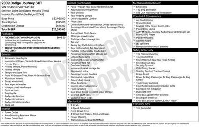 2009 Dodge Journey SXT