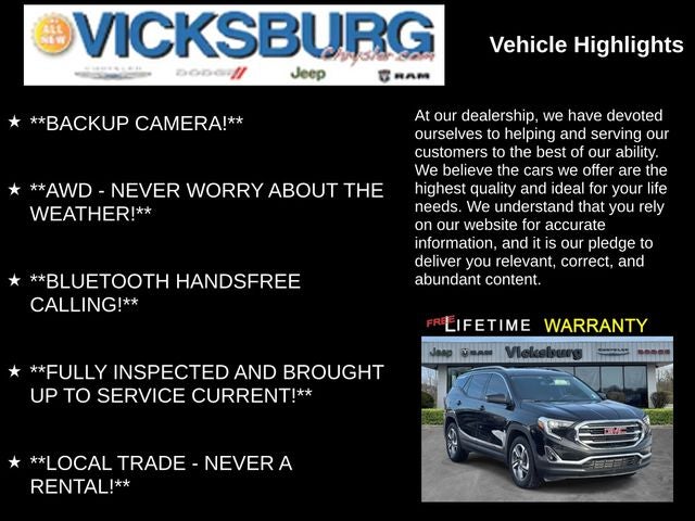 2020 GMC Terrain AWD SLT