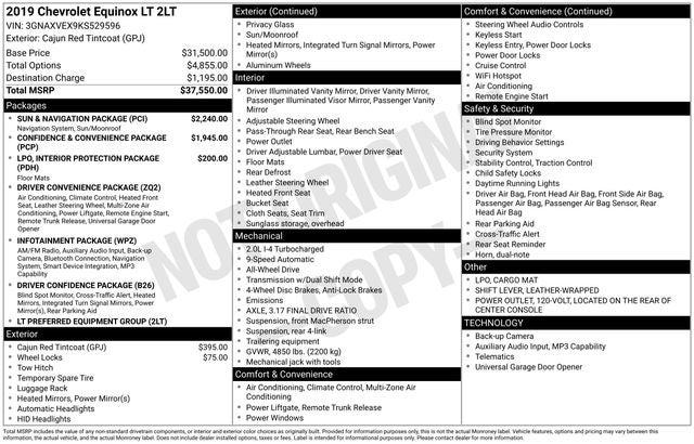 2019 Chevrolet Equinox LT