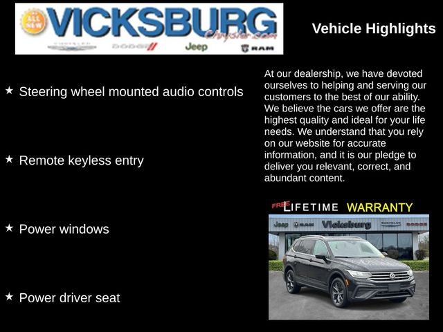 2022 Volkswagen Tiguan 2.0T SE