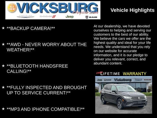 2022 Volkswagen Tiguan 2.0T SE