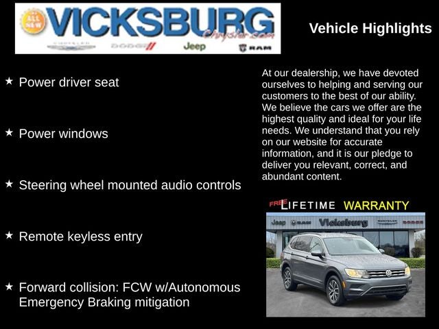 2020 Volkswagen Tiguan 2.0T SE