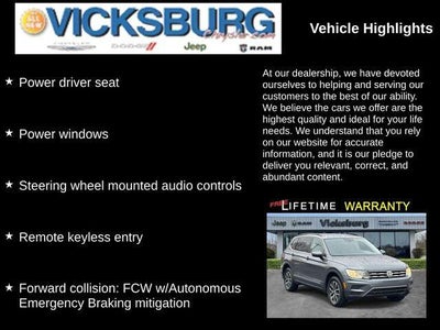 2020 Volkswagen Tiguan 2.0T SE