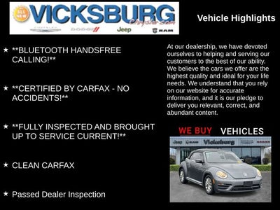 2018 Volkswagen Beetle Convertible 2.0T Coast