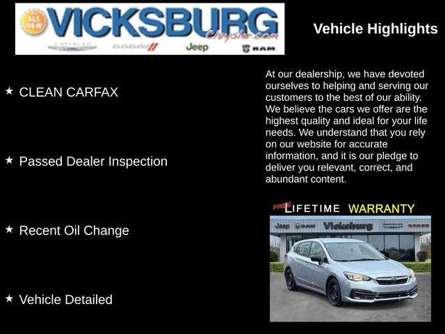 2022 Subaru Impreza Base 5-Door