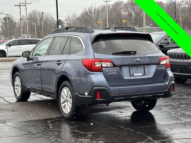 Used 2018 Subaru Outback Premium with VIN 4S4BSAFC5J3205576 for sale in Vicksburg, MI