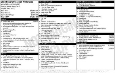 2024 Subaru Crosstrek Wilderness