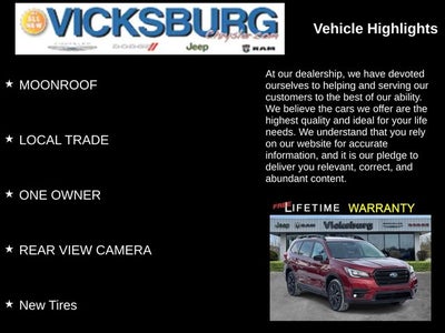 2022 Subaru Ascent Onyx Edition