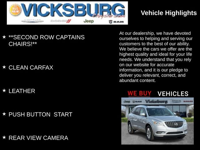 2017 Buick Enclave Leather