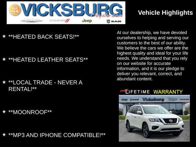 2020 Nissan Pathfinder Platinum 4WD