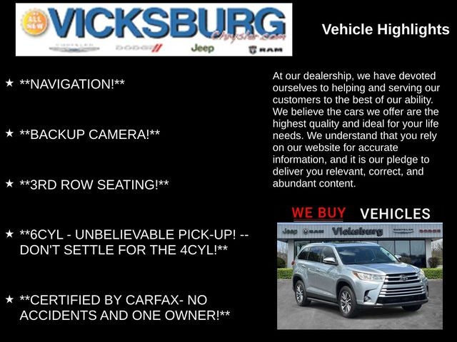 2019 Toyota Highlander XLE
