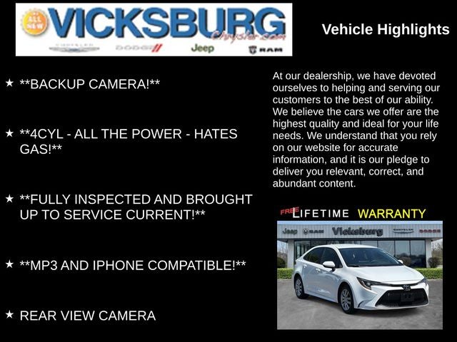2021 Toyota Corolla LE