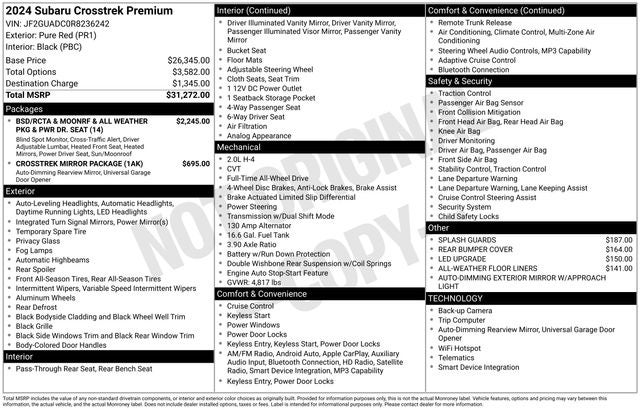 2024 Subaru Crosstrek Premium