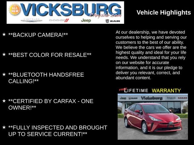 2020 Toyota Prius LE