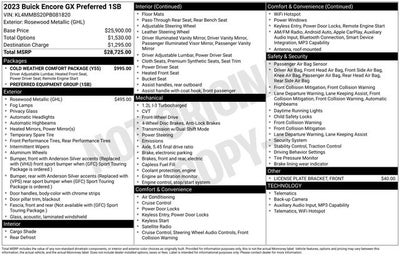 2023 Buick Encore GX Preferred FWD