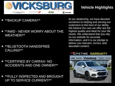 2022 Chevrolet Trax AWD LT