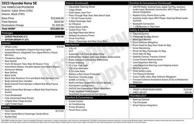 2023 Hyundai Kona SE