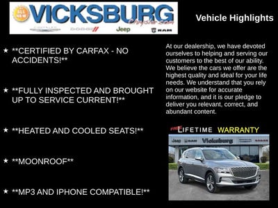 2023 Genesis GV80 3.5T AWD