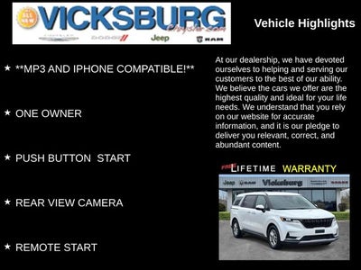 2024 Kia Carnival MPV LX Seat Package