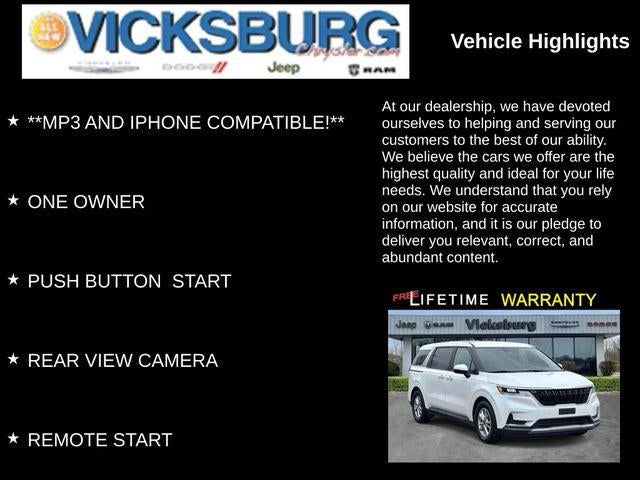 2024 Kia Carnival MPV LX Seat Package