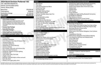 2024 Buick Envision Preferred AWD
