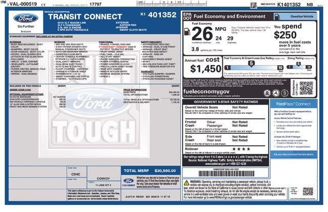 2019 Ford Transit Connect XLT