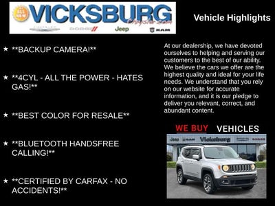 2017 Jeep Renegade Latitude 4x4