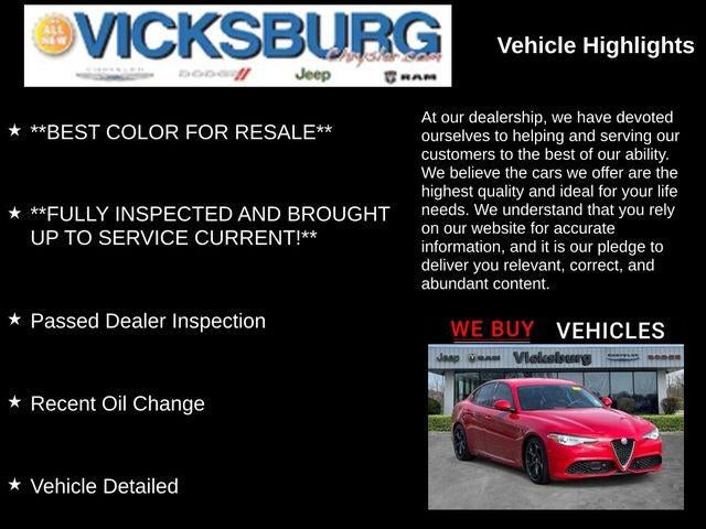 2017 Alfa Romeo Giulia Ti RWD