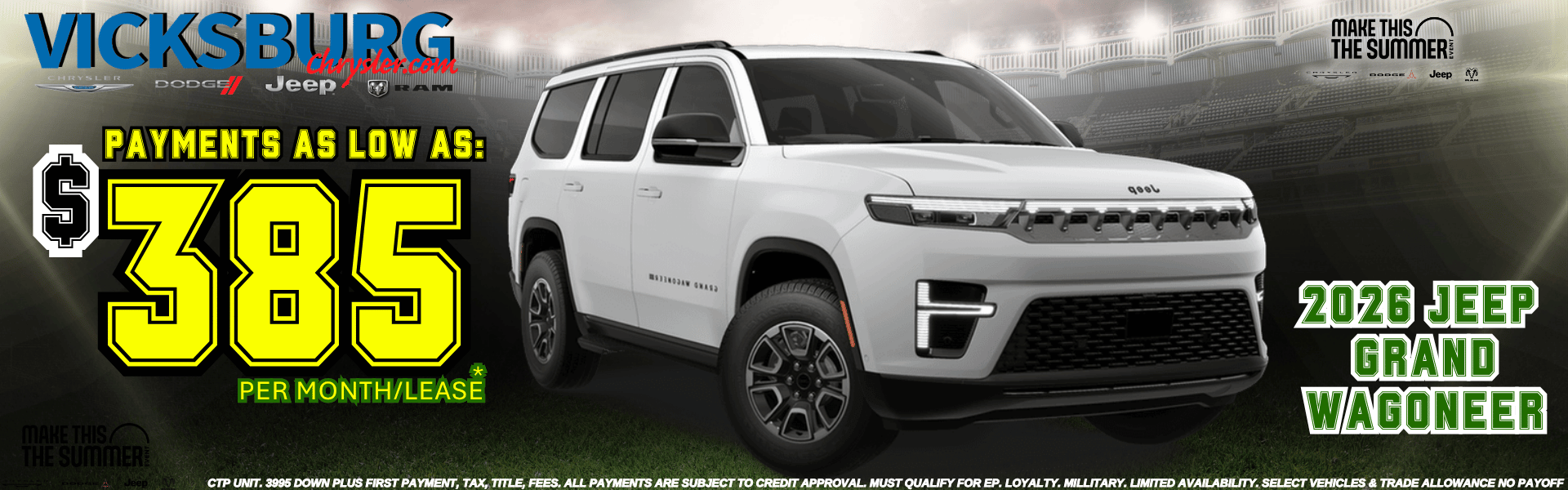 see dealer for details
