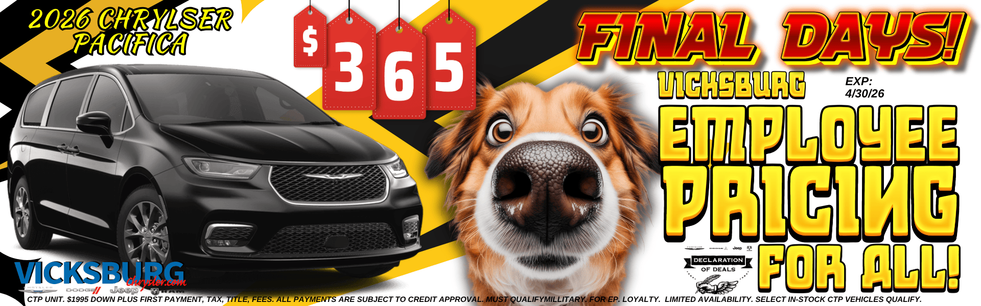 see dealer for details