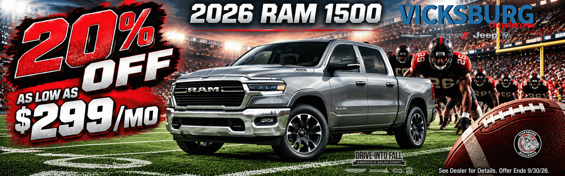 see dealer for details